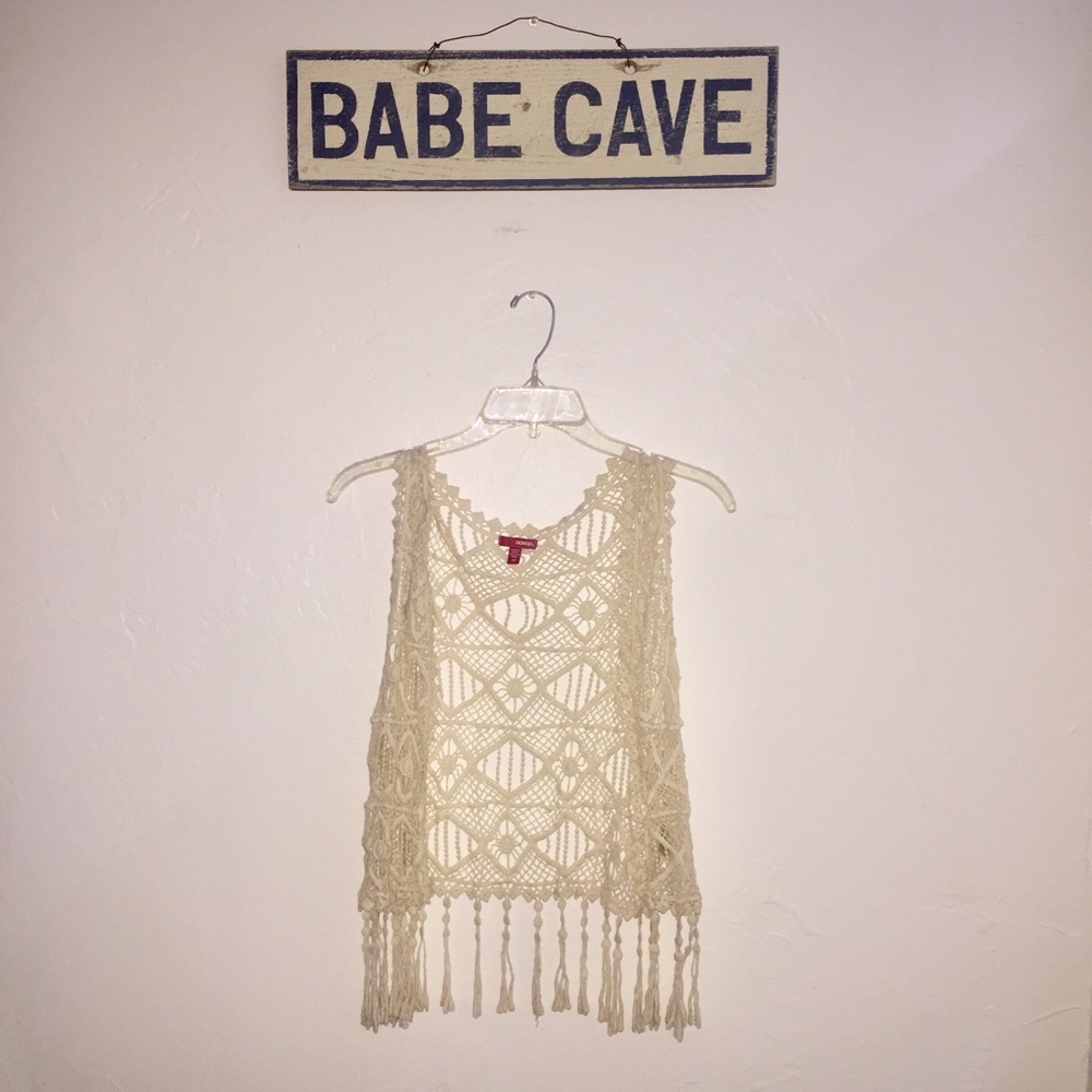 Crochet vest